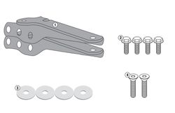 Adaptador-top Kawasaki Versys 650 (15 > 23)