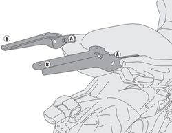 Adaptador-top Kawasaki Versys 650 (15 > 23)