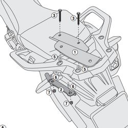 Adaptador-top Honda CRF1000L Africa Twin (16 > 17)