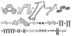 Adaptador-top CRF1000L Africa Twin (18 > 19) y Sports