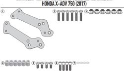Adaptador parrilla Honda X-ADV 750 (17 > 20)