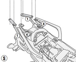 Adaptador-top Yamaha Tracer 900 / Tracer 900 GT (18 > 20)