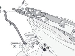 Fijaci¾n baul givi h.forza.125-350 2021>