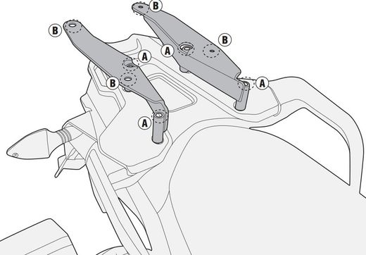 Soporte maleta ktm.adve-r.1050/1190/1290.15/13-17>20