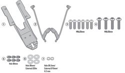 Adaptador maleta niu nqi 2019> givi sr8962