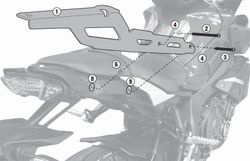 Adpatador-top Yamaha MT-10 (16 > 21)