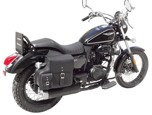 Alforja individual piel Macbor Rockster y Rockster Flat