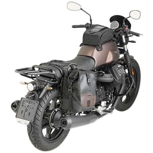 Alforja individual retro cafe race givi crm102 serie corium