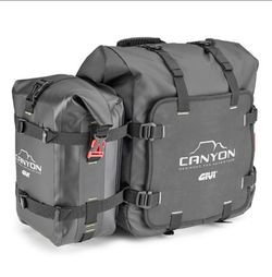 Alforjas laterales impermeables grt720 canyon MONOKEY«, 25+25 l.