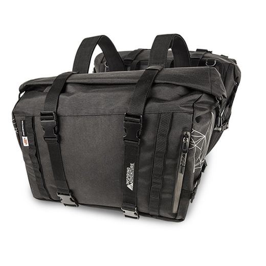 Alforjas Racer 25lts negras Kappa RA316BK