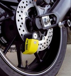 Antirrobo de disco Urban UR6 con alarma 120dba