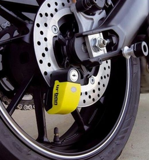 Antirrobo de disco Urban UR6 con alarma 120dba