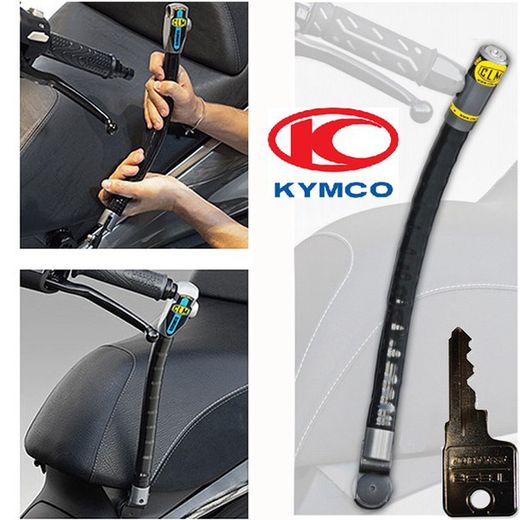 Fijación antirrobo para manillar clm chic para kymco