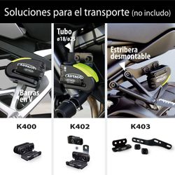 Antirrobo Disco con Alarma MOTO Ø 14 mm 120 dB Alta Gama