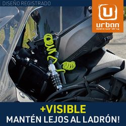 Antirrobo, Mosquetón para casco. Urban UR140