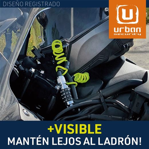 Antirrobo, Mosquetón para casco. Urban UR140