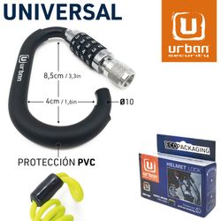 Antirrobo, Mosquetón para casco. Urban UR140