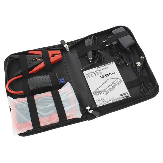 Arrancador de bateria litio 12000 mAh Swiss Drive