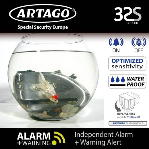 Artago 32 Antirrobo Disco con Alarma Inox Alta Gama BUNKER