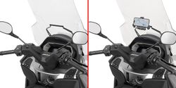 Barra a montar detr??s de la Cupula para colocar S902A, S920M, S920L, S95KIT y porta GPS-Smartphone