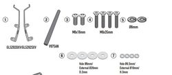 Barra a montar detr??s de la Cupula para colocar S902A, S920M, S920L, S95KIT y porta GPS-Smartphone