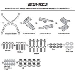 Base portaequipajes H. CB 650 R 21>23 y 24> / CBR 650 R (21 > 23)