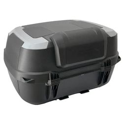 baul B45+ GIVI con resplado, parrilla, alfombrilla y red