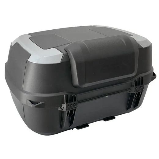baul B45+ GIVI con resplado, parrilla, alfombrilla y red