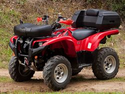 Maleta delantera para quad y atv