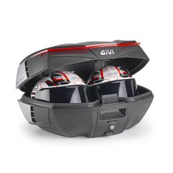 Bagul Posterior GIVI V49N AIR MONOKEY 49 L Catadiòptric Vermell