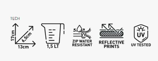 Bolsa de pierna Drifter, 1,5 litros