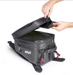 Bolsa de deposito impermeable negra, 20 l., Givi GRT715