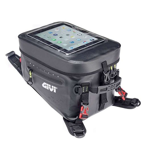 Bolsa de deposito impermeable negra, 20 l., Givi GRT715
