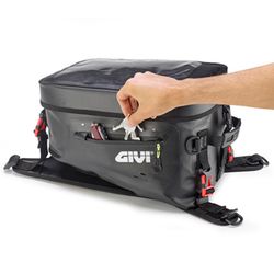 Bolsa de deposito impermeable negra, 20 l., Givi GRT715