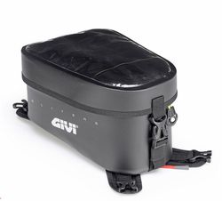 Bolsa deposito impermeable negra, 6 lts, interior amarillo. Givi grt716