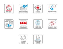 Bolsa deposito TANKLOCK extensible 18 L., Givi XL05