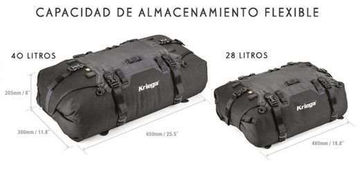 Bolsa kriega us-40 drypack cordura