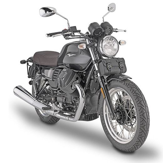 Bolsa de horquilla Cafè Racer  Kappa MLW02 en piel
