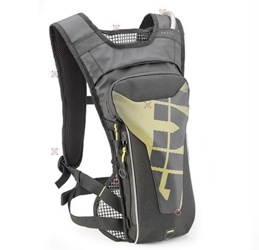 Mochila con bolsa de hidrataci├│n integrada, capacidad 3 l. Givi GRT719