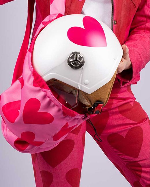 Bolsa Portacasco Agata Ruiz de la Prada Corazon Rosa