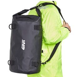 Bolsa sill??n cil??ndrica impermeable givi ea114bk