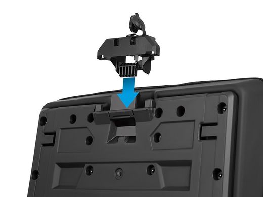 Bolsa trasera TERRA TR50 (40 litros) y hasta 10 kg de carga.