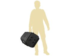 Bolsa trasera TERRA TR50 (40 litros) y hasta 10 kg de carga.