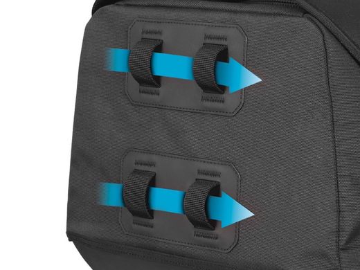 Bolsa trasera TERRA TR50 (40 litros) y hasta 10 kg de carga.