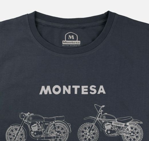 Camiseta All Range Montesa Azul