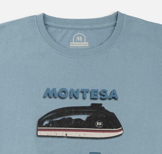 Camiseta Montesa Fuel Tank Azul claro