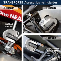 Candado Antirrobo Moto Disco con Warning y Alarma 120dba
