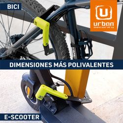 Candado Bicicleta Plegable, Visible, 70 cm UR469Y