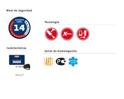 Candado de disco  ABUS 67/105HB50 Granit Power XS