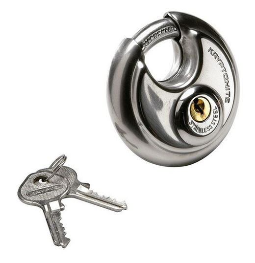 Candado kryptonite disc s.s key padlock